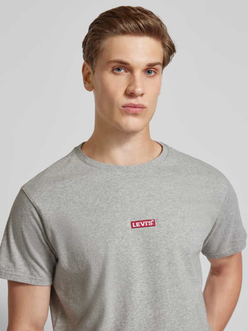 Levi's Relaxed fit T-shirt met labelpatch model 'BABY'