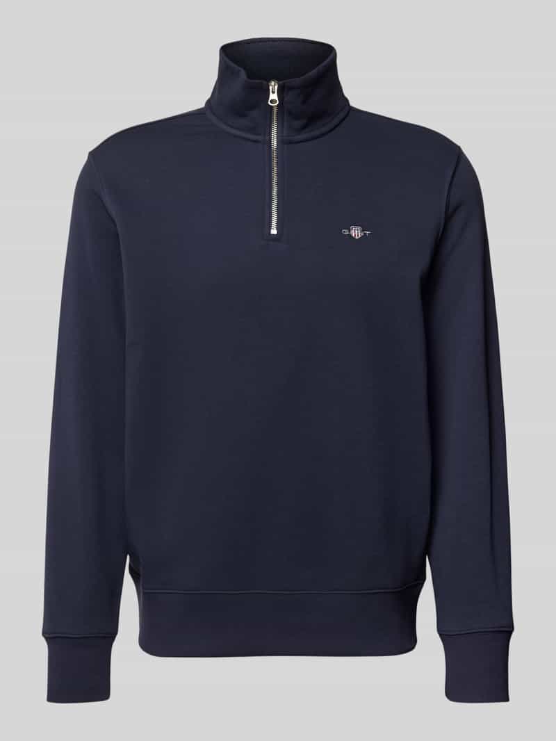 Gant Sweatshirt met opstaande kraag