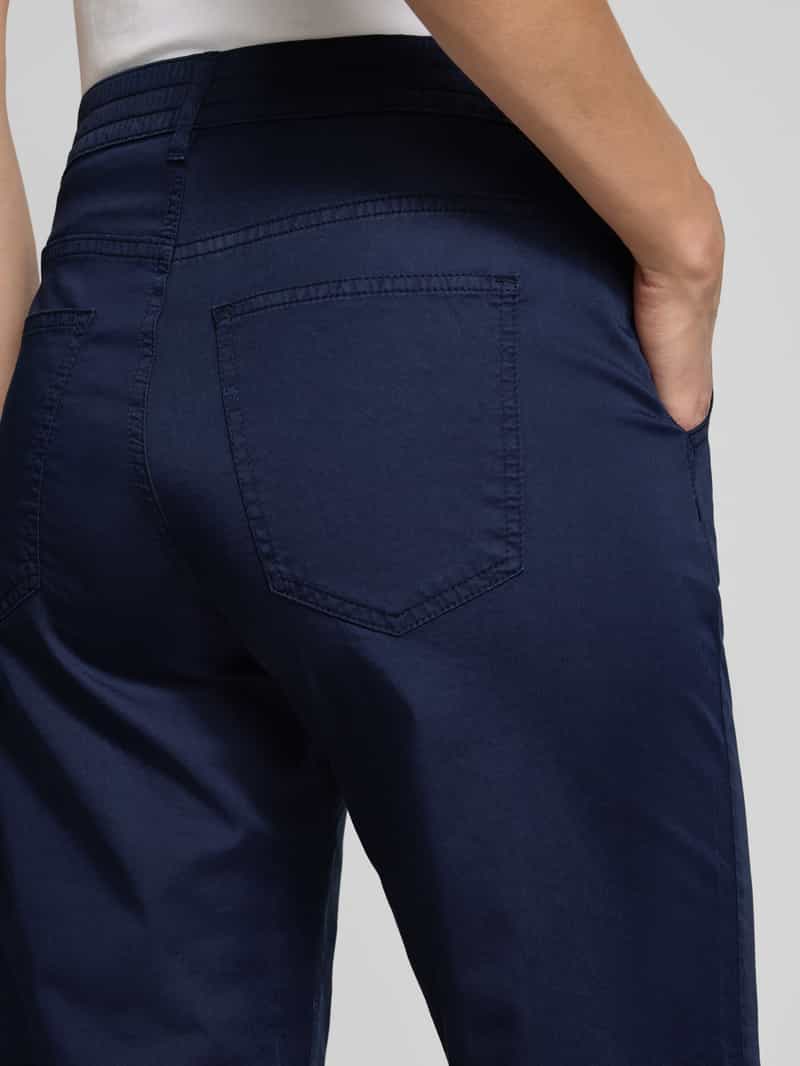 BRAX Flared stoffen broek met verkort model 'STYLE.MAINE'
