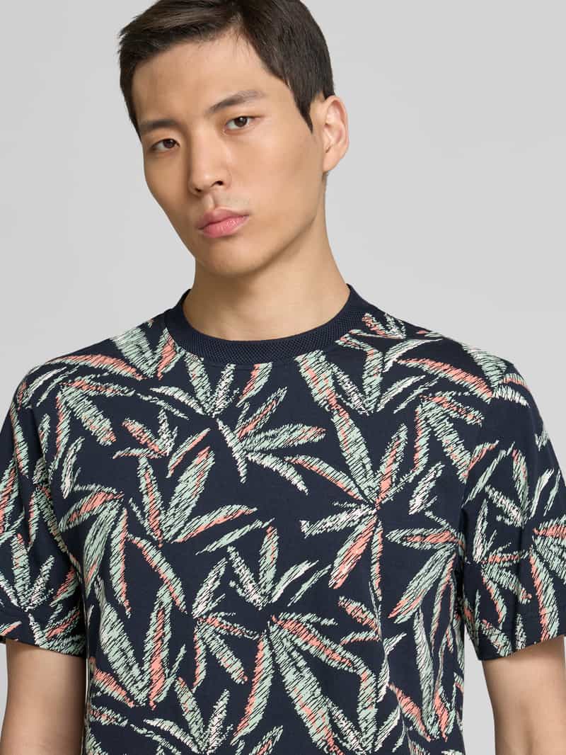 Tom Tailor Regular fit T-shirt van puur katoen