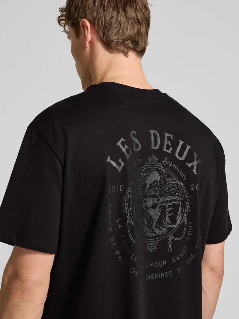 Les Deux T-shirt met ronde hals model 'Passion'