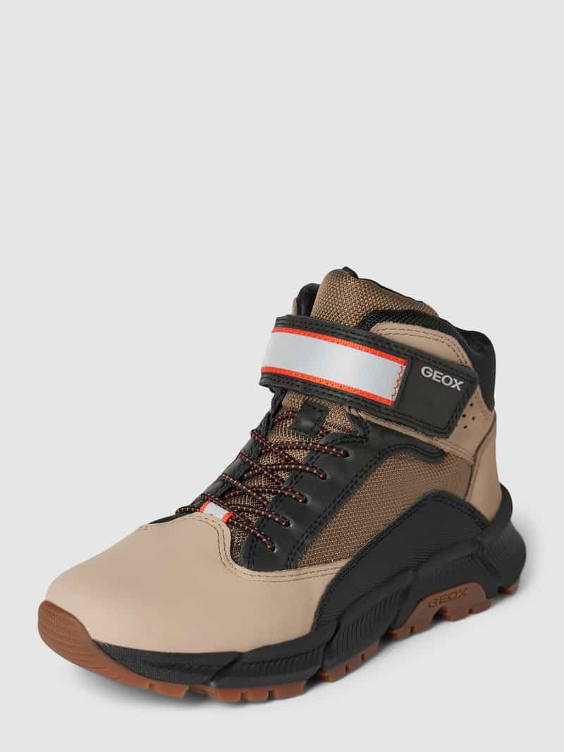 Sneaker met labelprint model 'FLEXYPER PLUS'