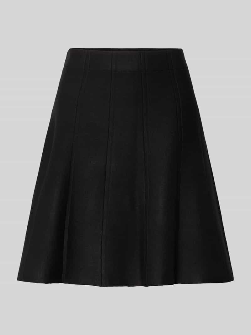Apricot Minirok van viscosemix met elastische band