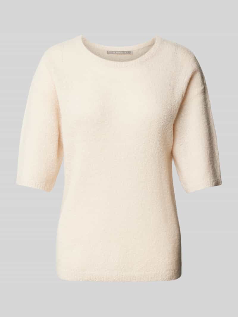 Gebreide pullover met ribboorden