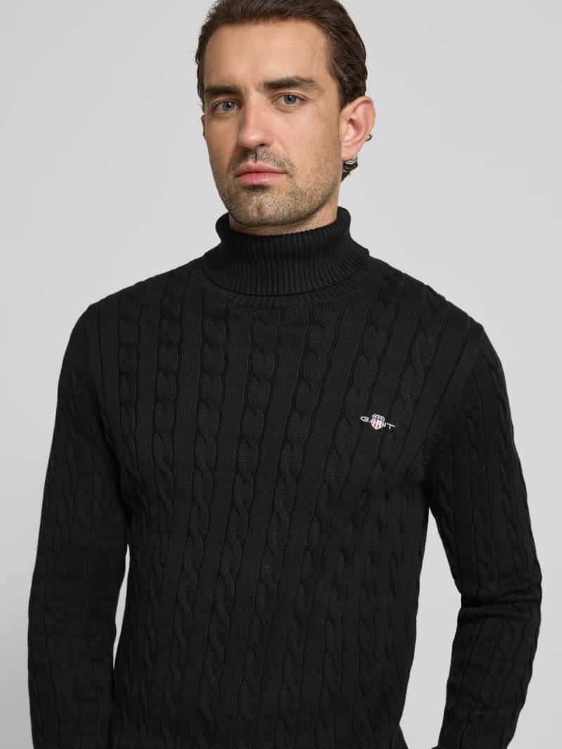 Gant Gebreide pullover met ribboorden