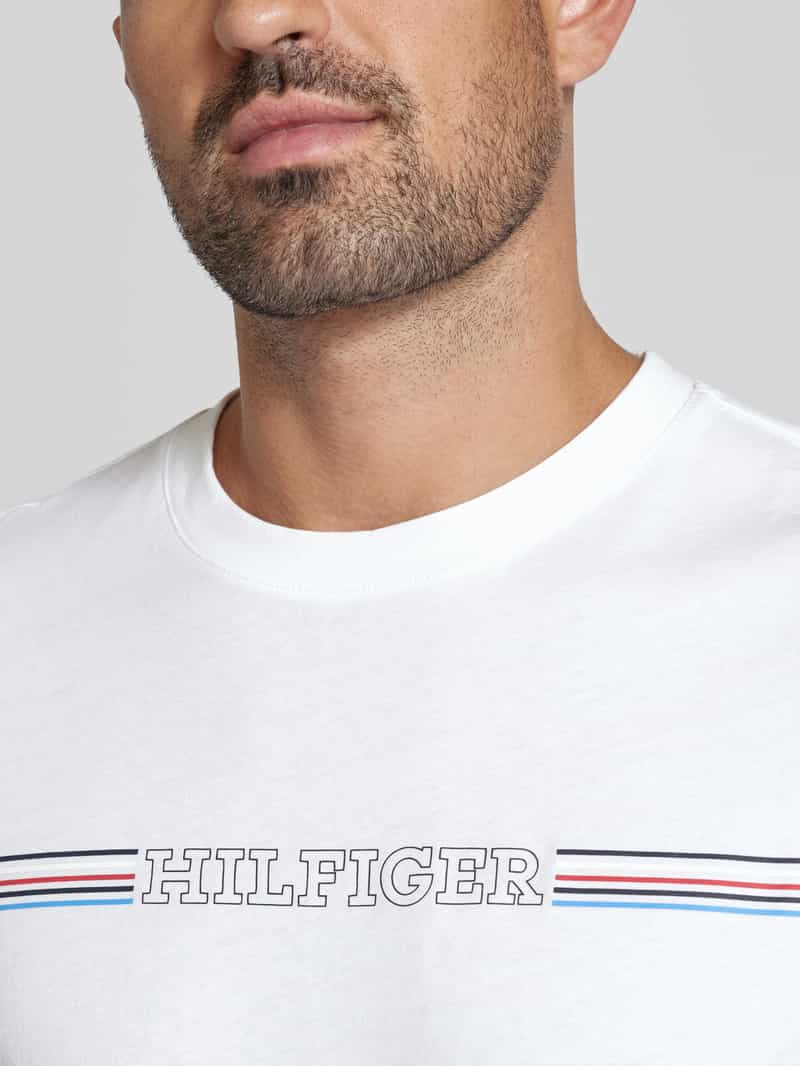 Tommy Hilfiger T-shirt met labelprint