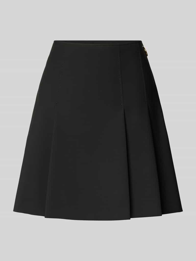 HUGO Plooirok in A-lijn met rits met label model 'ROBALLO'