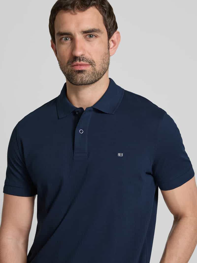 Christian Berg Men Poloshirt met logostitching