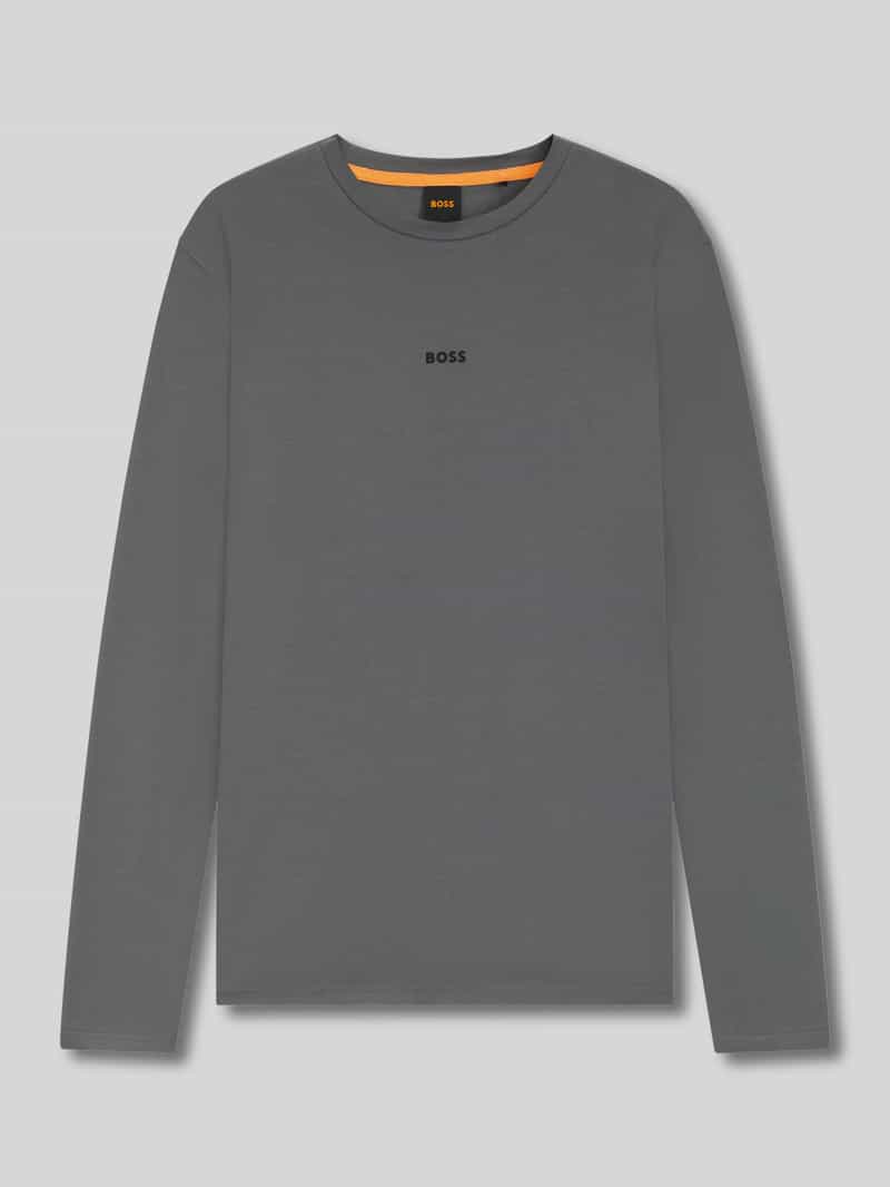 Boss Orange Regular fit shirt met lange mouwen van katoenmix model 'TCHARK'