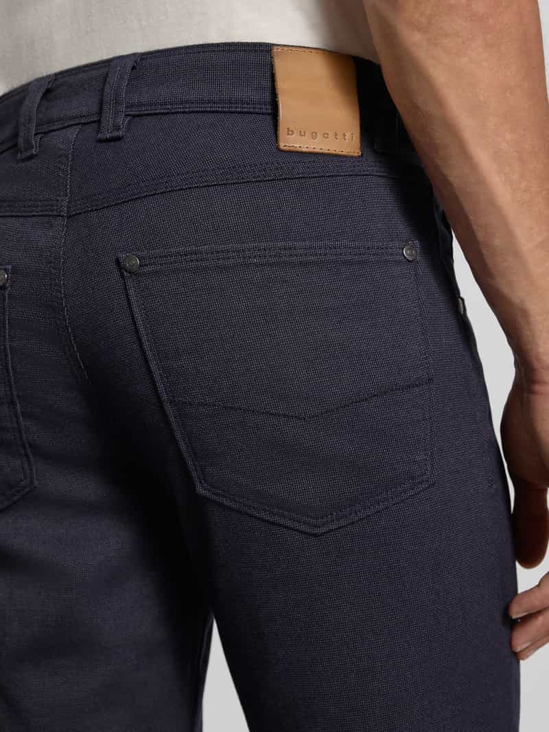 Bugatti Regular fit broek met viscose model 'Cordoba'