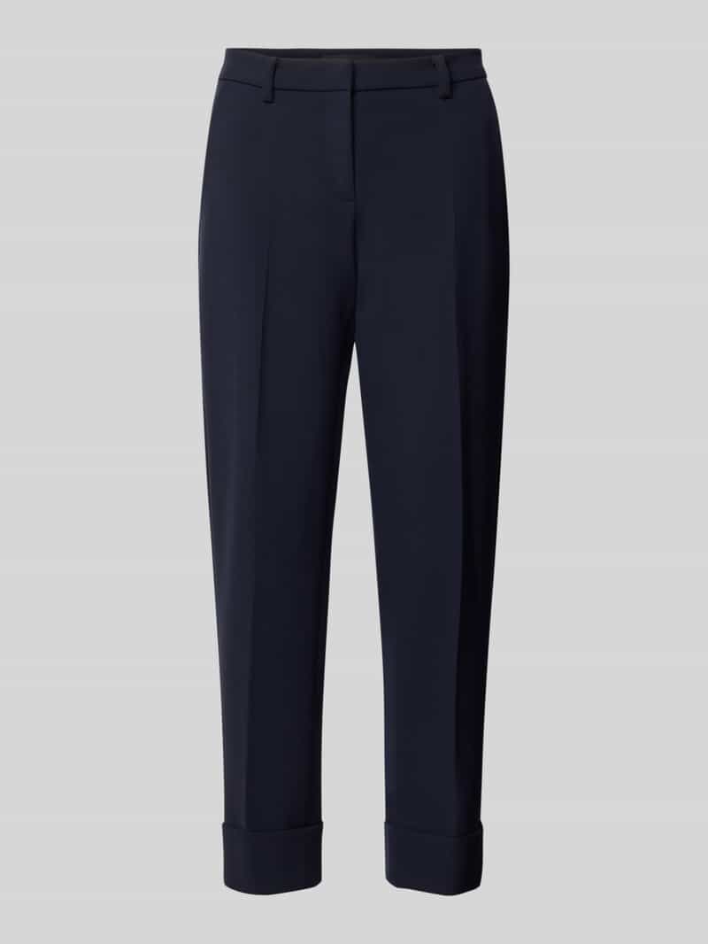 CAMBIO Regular fit smalle broek met viscose-katoen-aandeel model 'KRYSTAL'