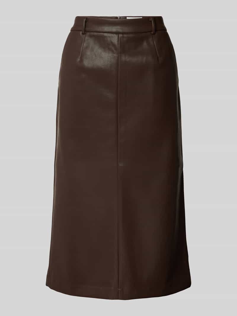 NEO NOIR Midirok met steekzakken model 'Nettie'