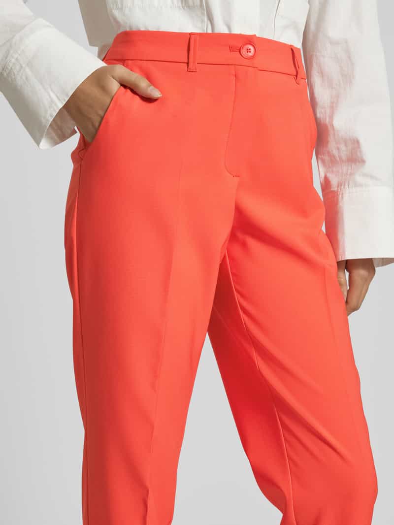 Betty Barclay Straight leg pantalon met persplooien