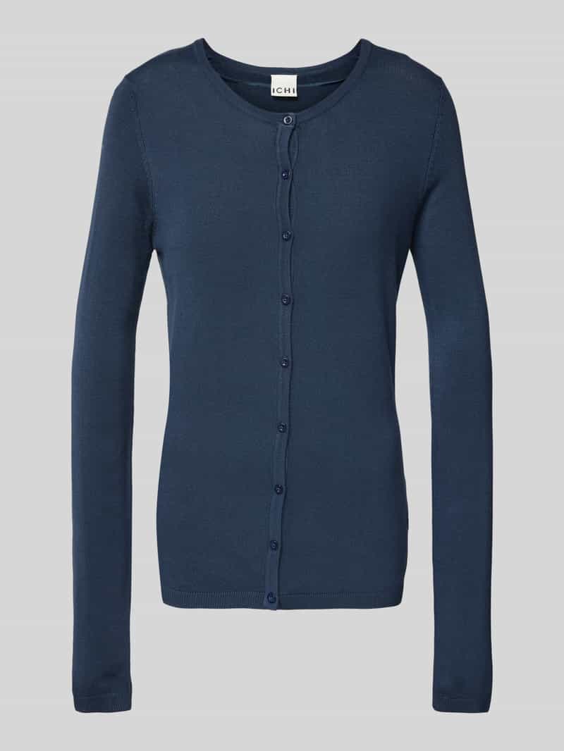 Cardigan met doorlopende knoopsluiting model 'MAFA'