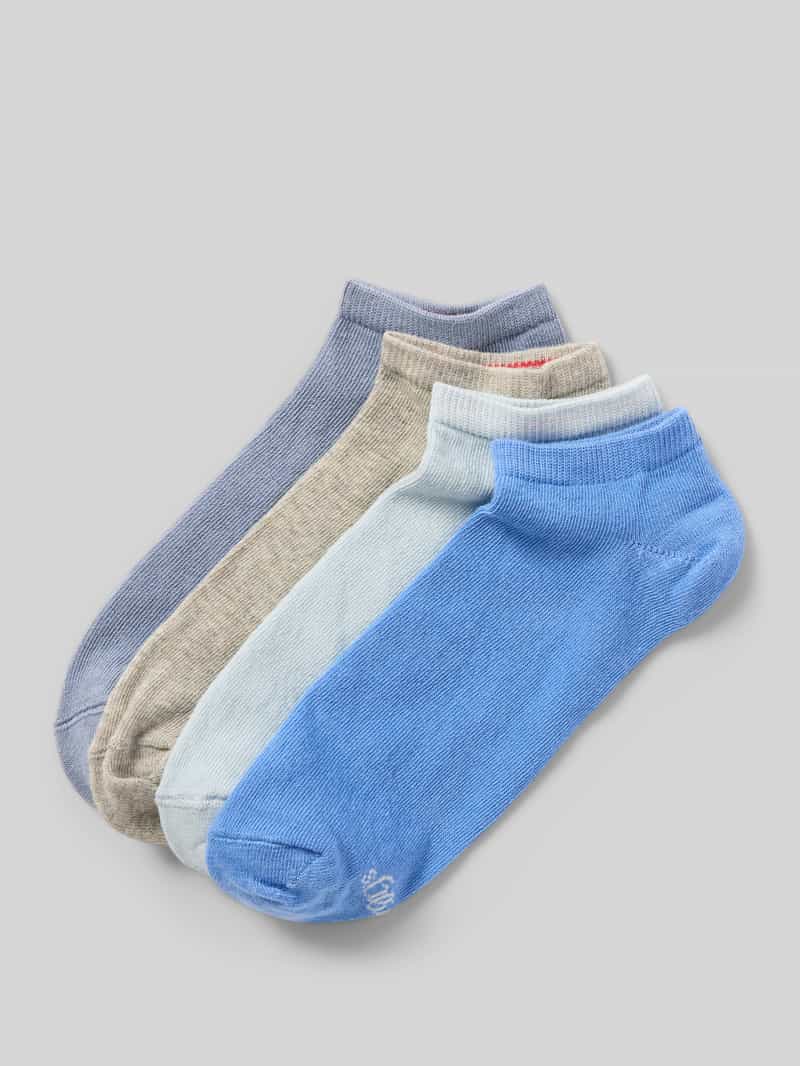s.Oliver RED LABEL Sneakersokken van katoenmix