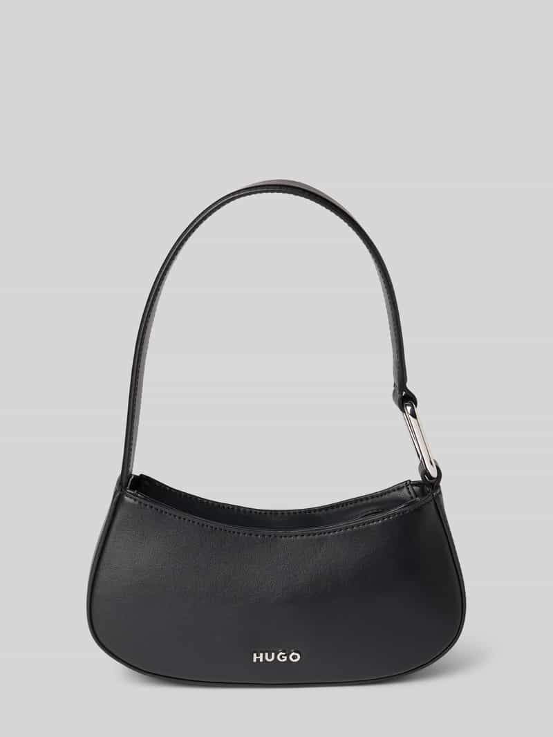 HUGO Handtas met labelapplicatie model 'Terrah_Hobo'