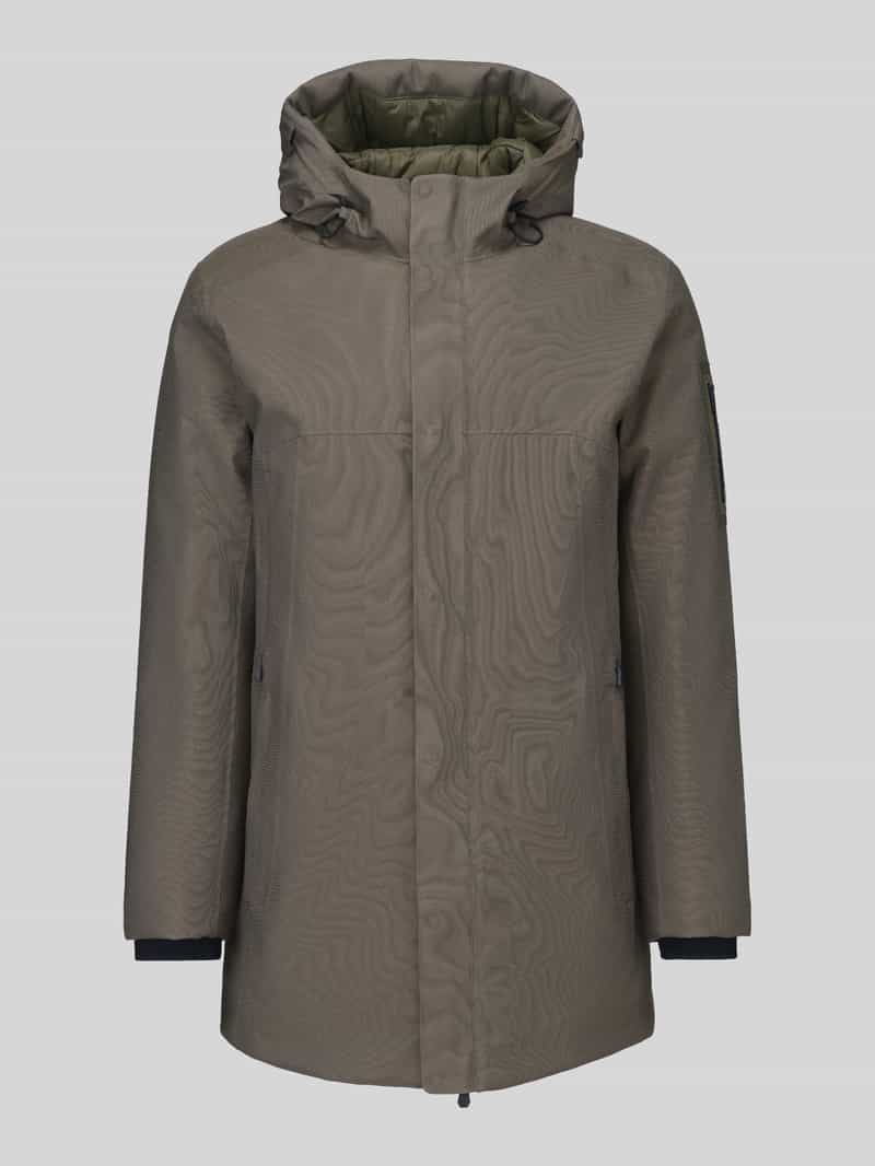 BOSS Green Regular fit parka met capuchon model 'Hexatech'