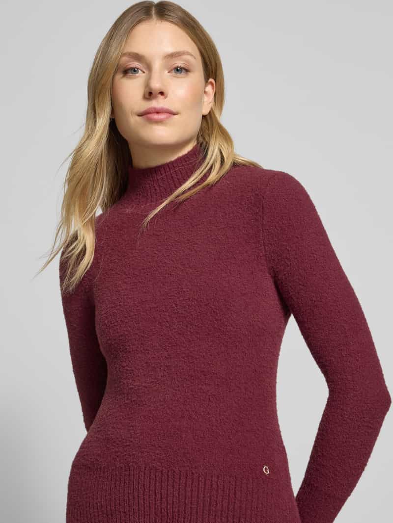 Guess Gebreide pullover met opstaande kraag model 'MARION'