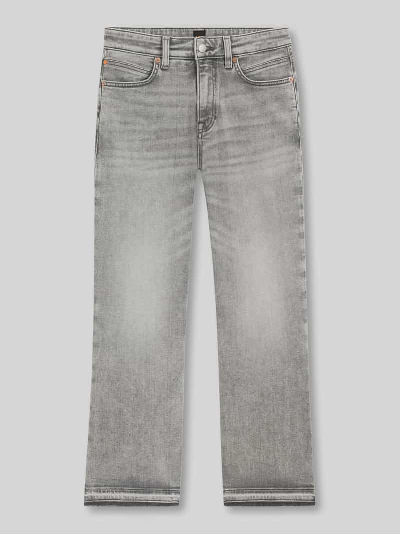 Boss Orange Korte bell bottom van katoenmix 'SOFT KICK FLARE'