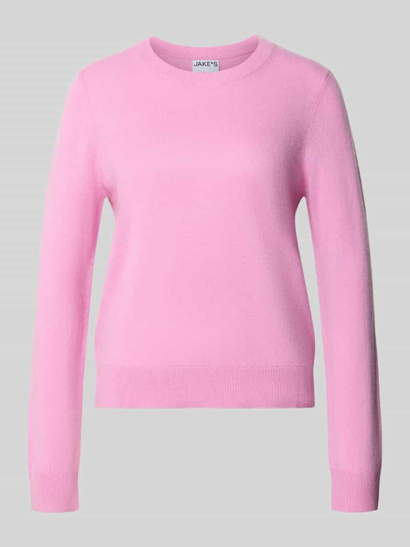 Jake*s Casual Regular fit pullover van puur kasjmier
