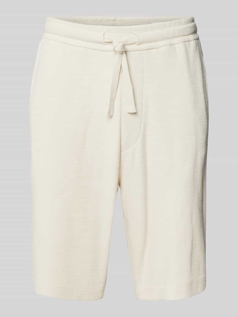 s.Oliver RED LABEL Relaxed fit bermuda van katoenmix model 'DETROIT'
