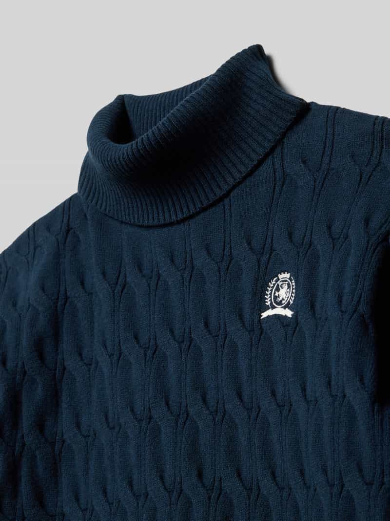 Tommy Hilfiger Teens Regular fit coltrui van katoenmix