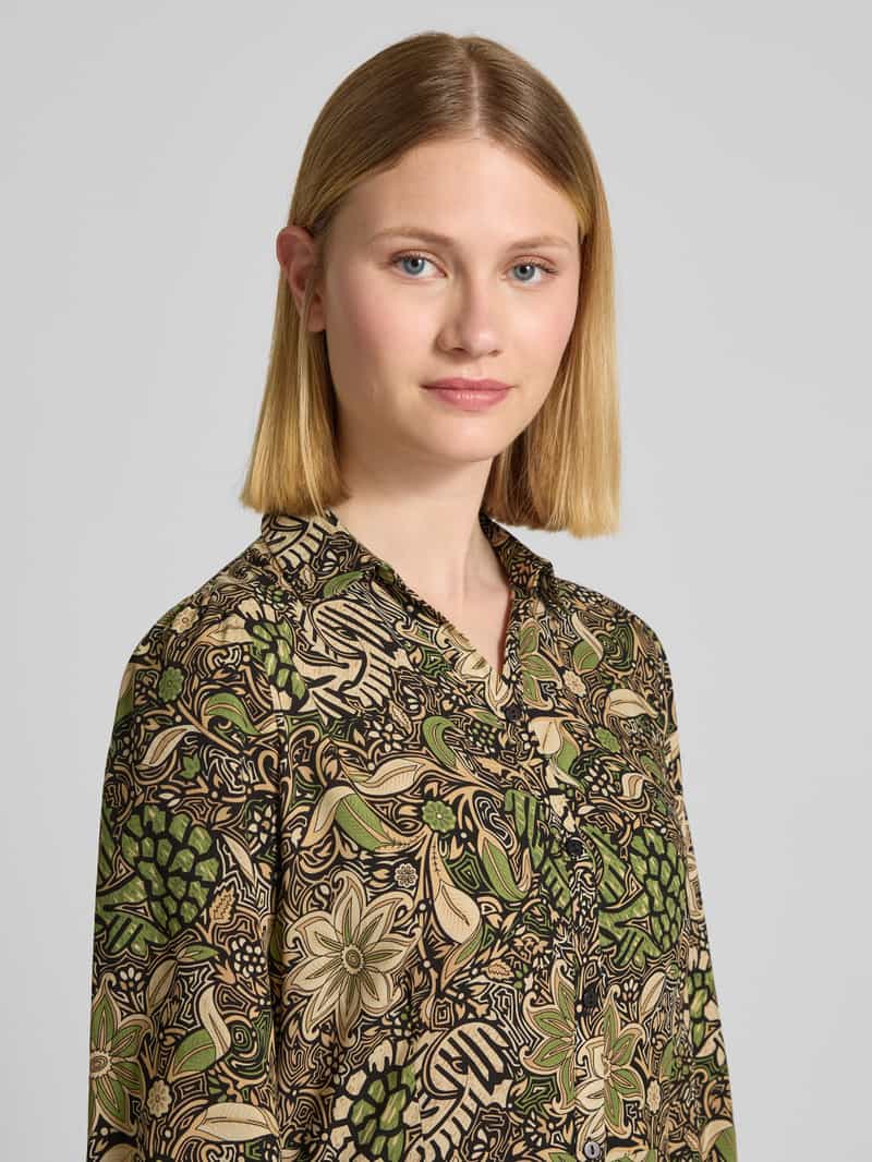 Soyaconcept Overhemdjurk van viscose met knoopsluiting