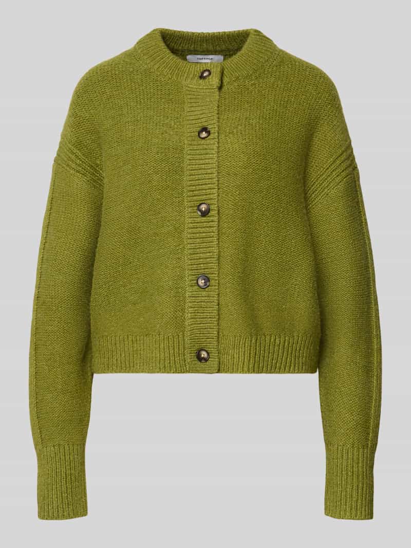 boxy fit gebreid jack model 'FLORA'