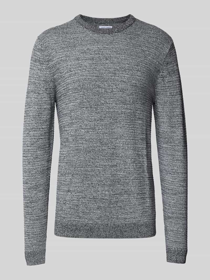 jack & jones Gebreide pullover met ronde hals model 'OTTO'