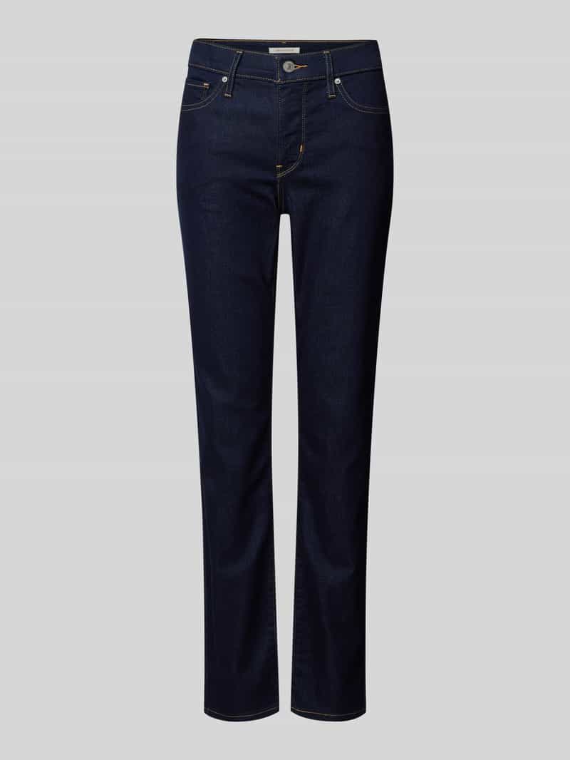 Shaping slim fit jeans met stretch, model '312' - 'Water