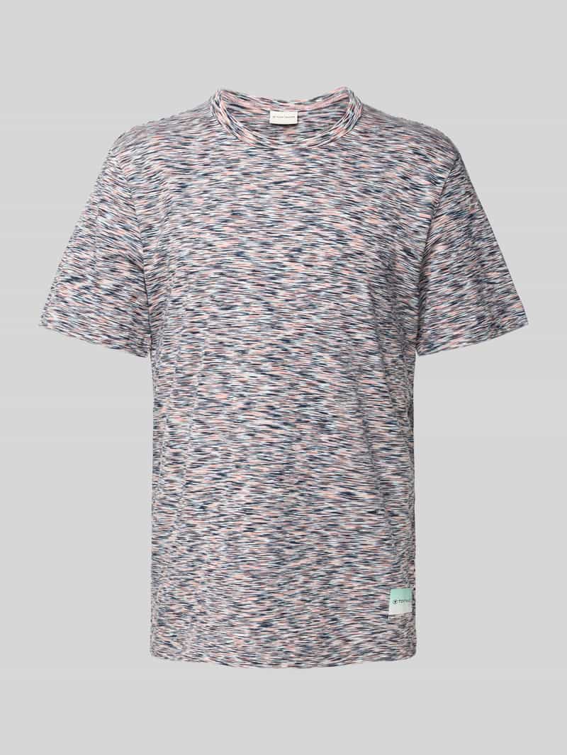Tom Tailor Regular fit T-shirt van puur katoen