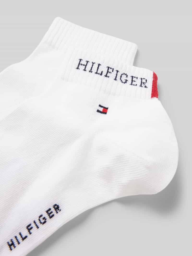 Tommy Hilfiger Sokken met labeldetail in een set van 2 paar