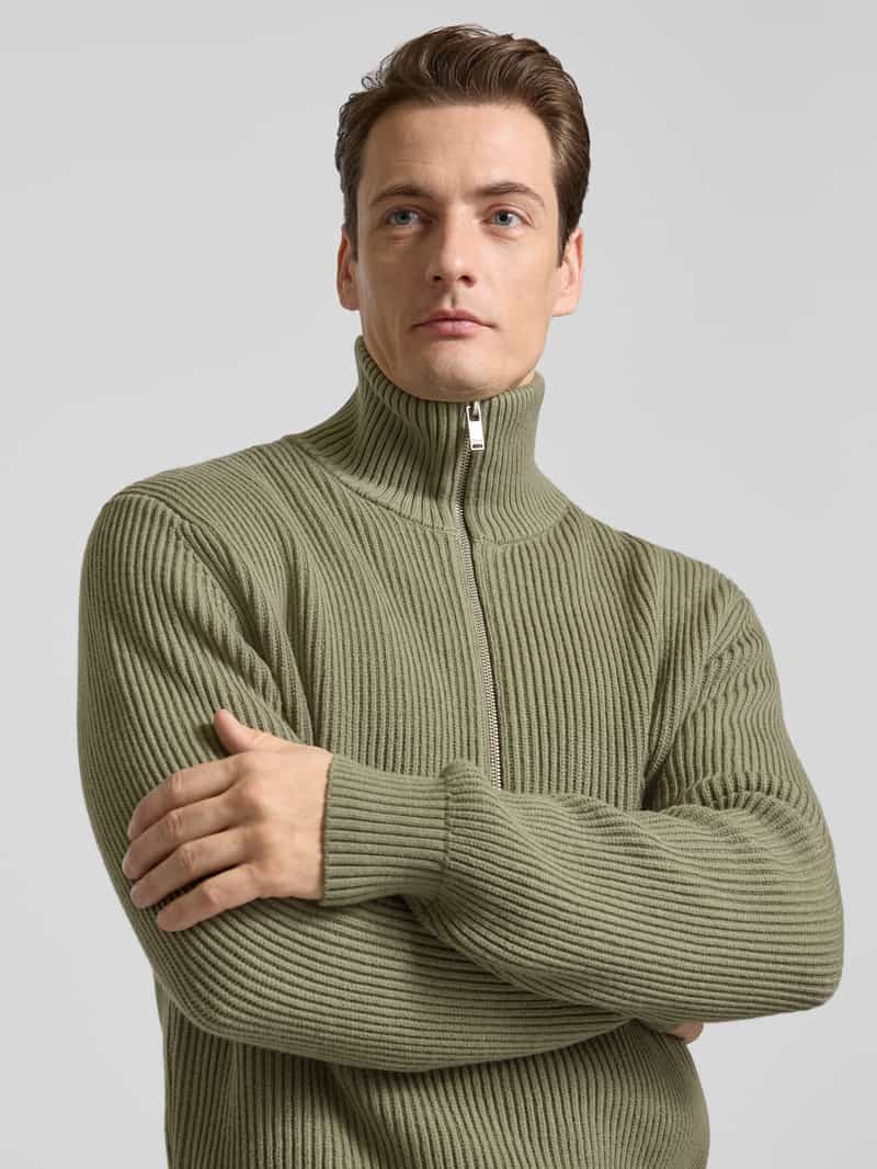 drykorn Gebreide pullover met opstaande kraag model 'MANUELO'