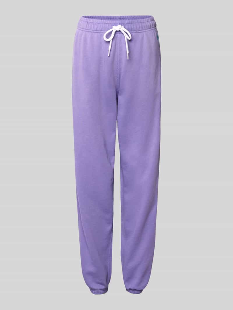 Polo Ralph Lauren Regular fit sweatpants met tunnelkoord model 'Knit'