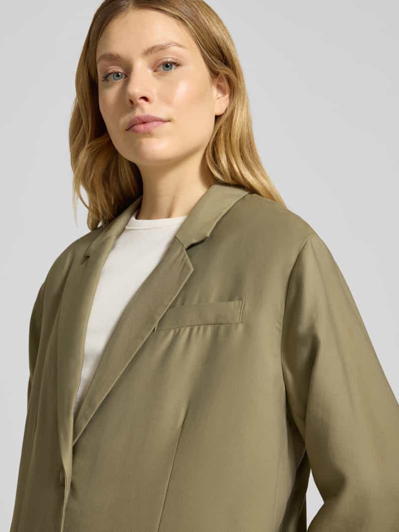 American vintage Oversized blazer met klepzakken model 'LANOW'