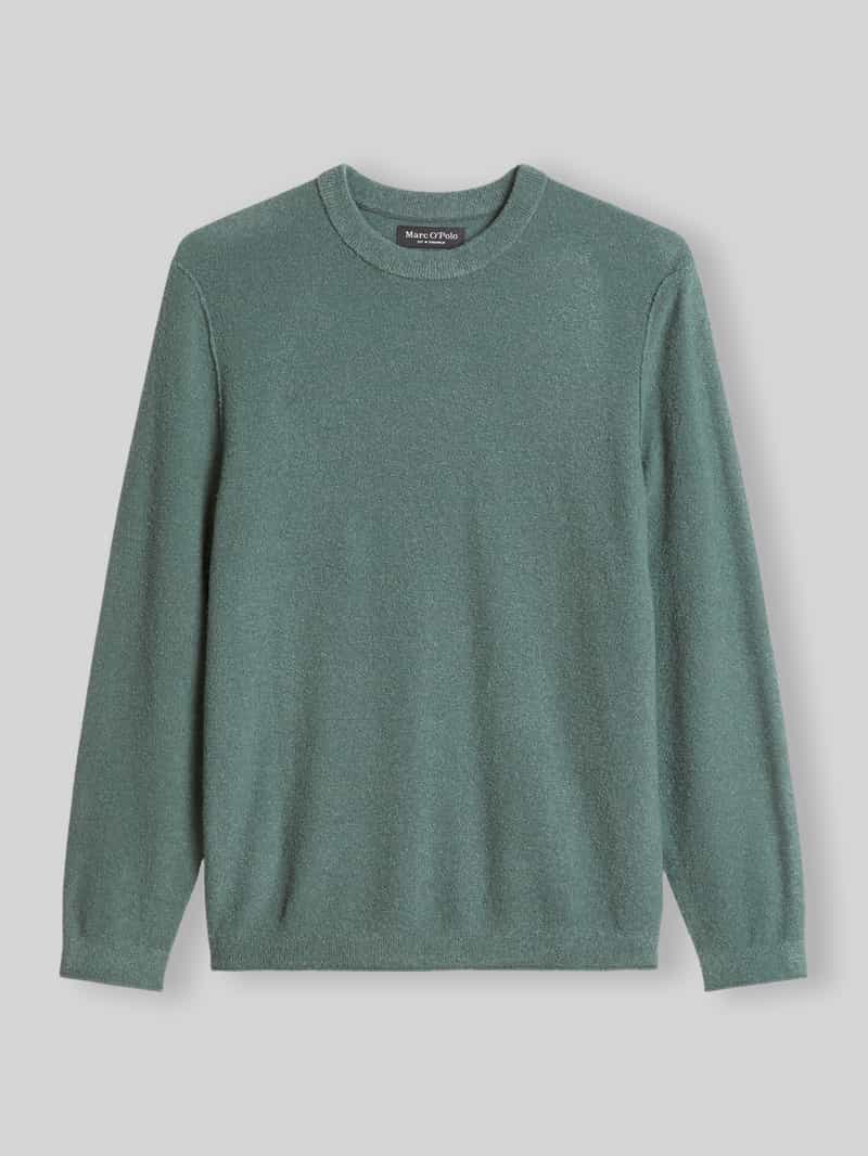 Marc O'Polo Pullover van katoenmix met een zachte structuurlook