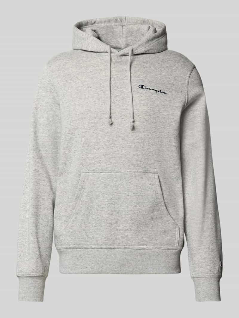 Champion Hoodie met labelstitching
