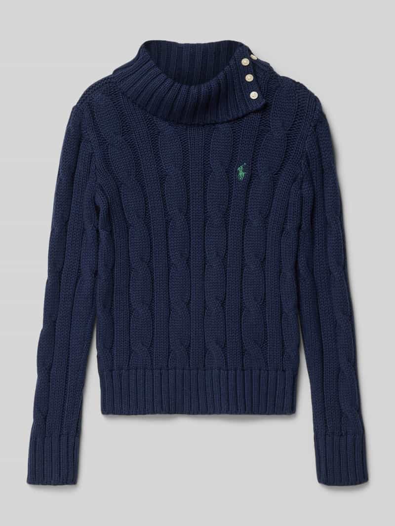 Polo Ralph Lauren Teens Gebreide pullover met ribboorden