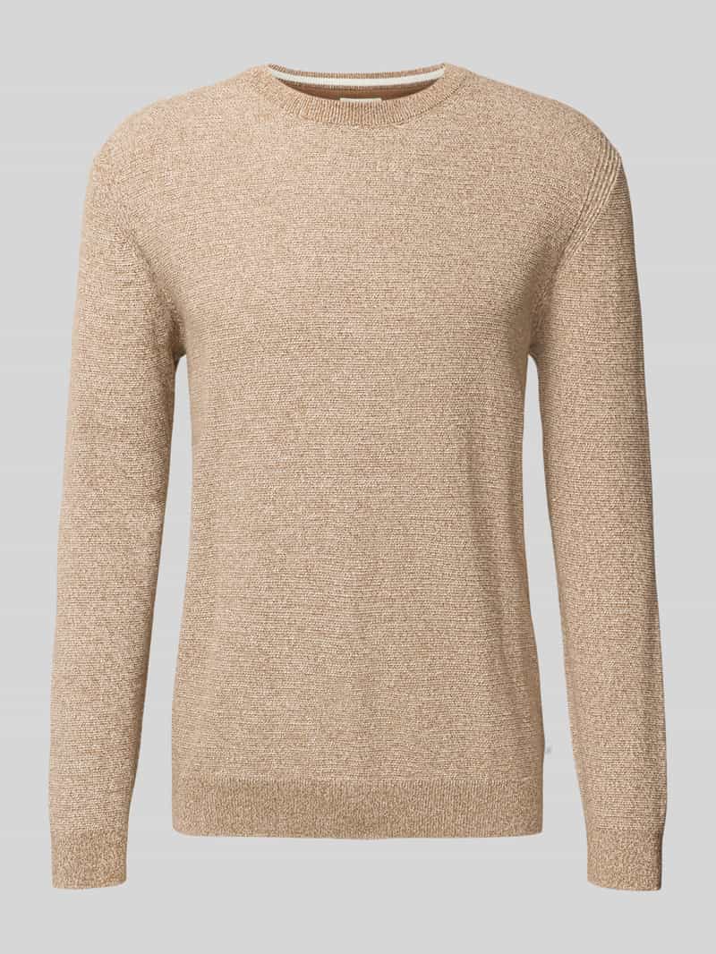 Tom Tailor Regular fit gebreide pullover van puur katoen
