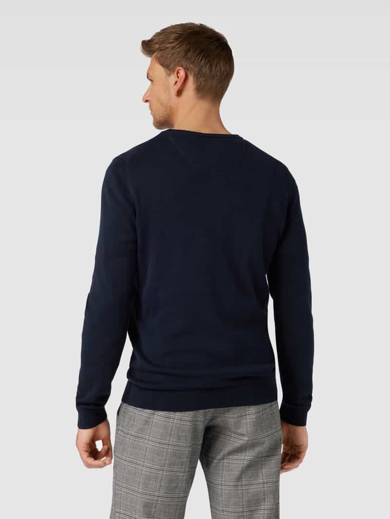 Gebreide pullover met labelstitching s.Oliver RED LABEL