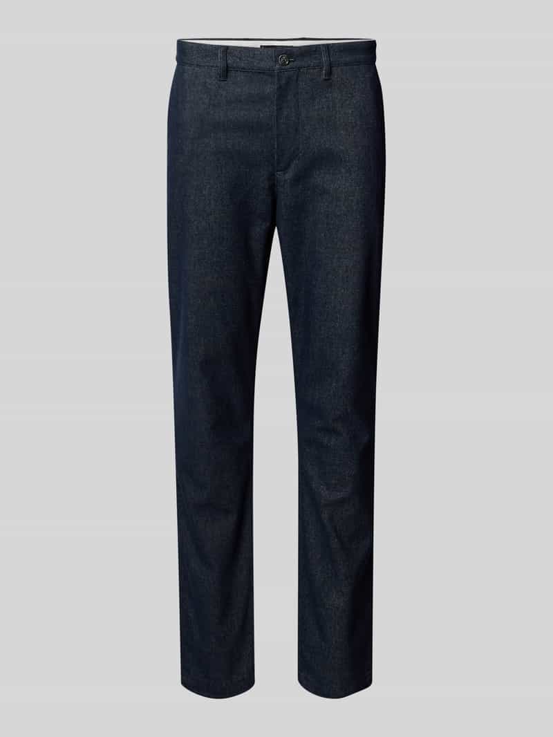 Tommy Hilfiger Slim fit stoffen broek van katoenmix model 'BLEECKER'