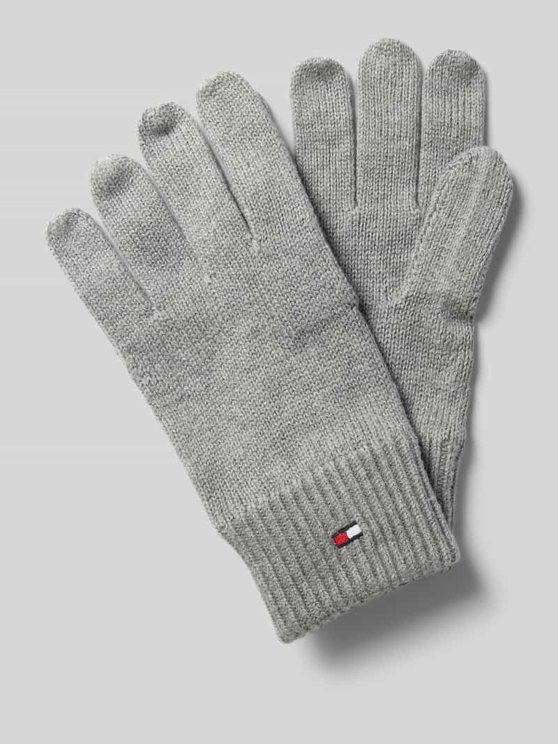 Tommy Hilfiger Handschoenen met logostitching, model 'ESSENTIALS'