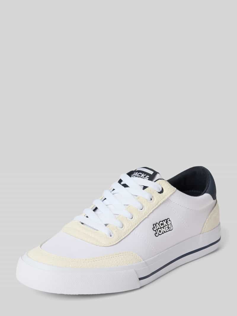 Sneakers met labeldetail, model 'ROB'