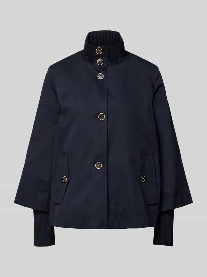 s.Oliver BLACK LABEL Relaxed fit jack met lange strikbandjes