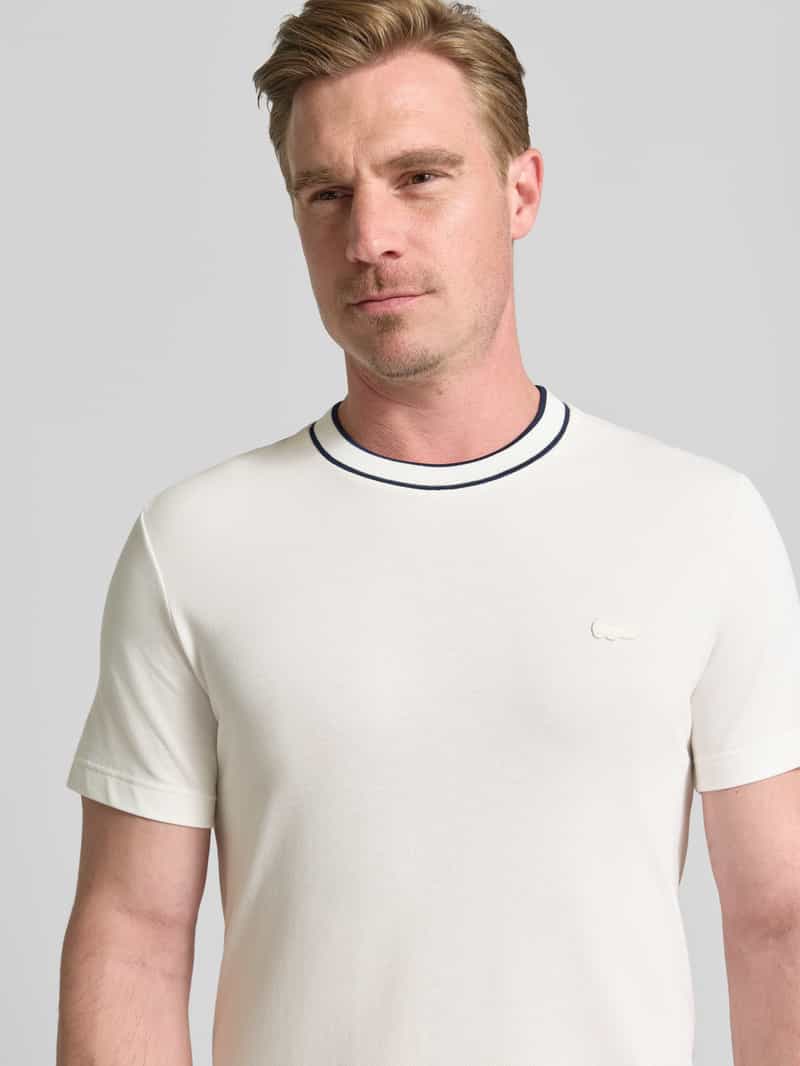 Lacoste Creator T-shirt wit, foto 4