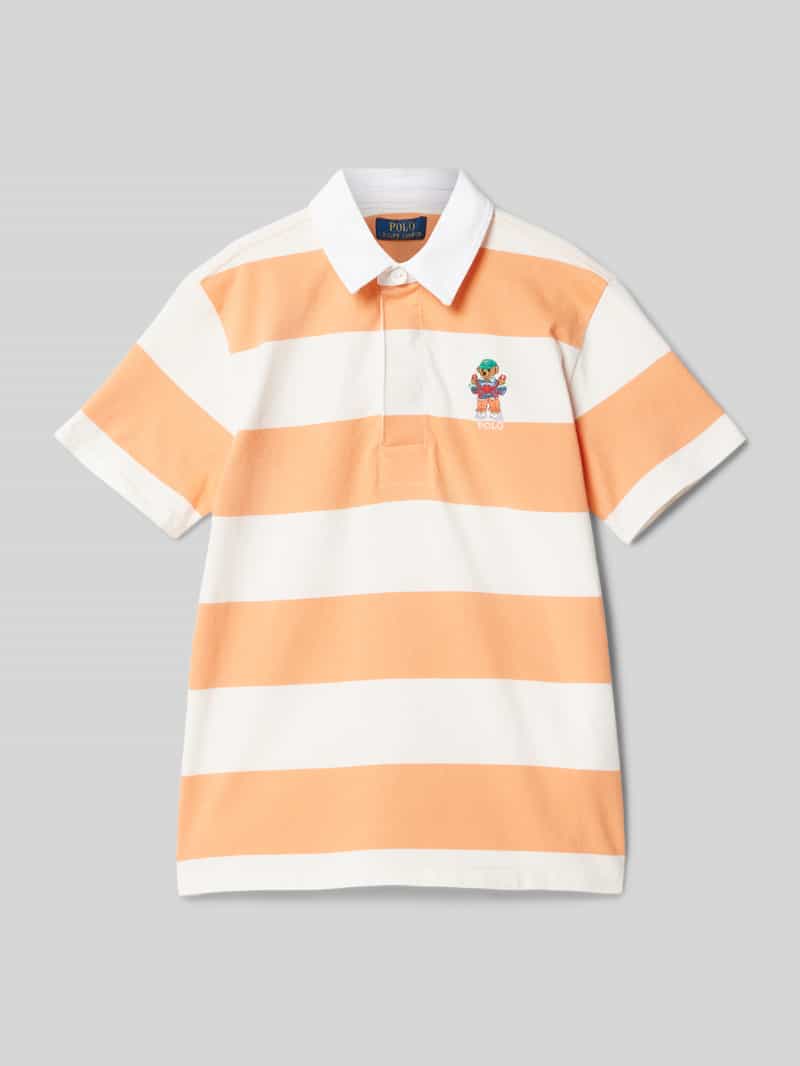 Polo Ralph Lauren Kids Poloshirt met labelstitching