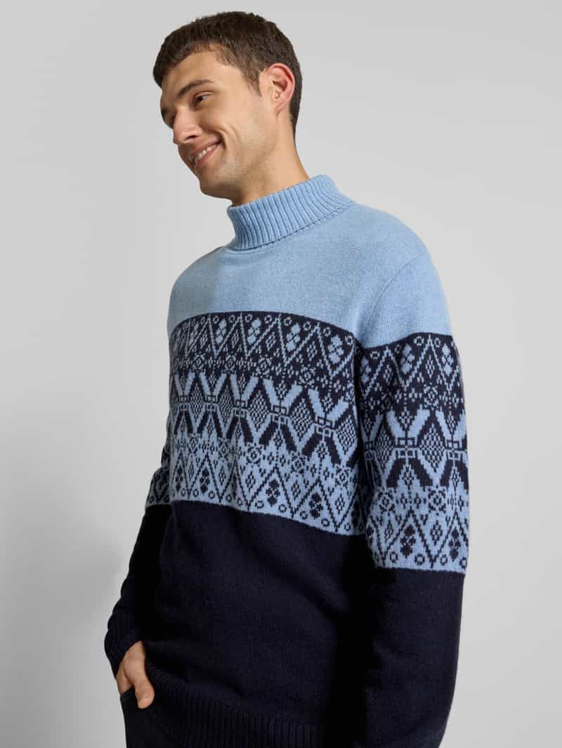 FYNCH-HATTON Wollen pullover met col
