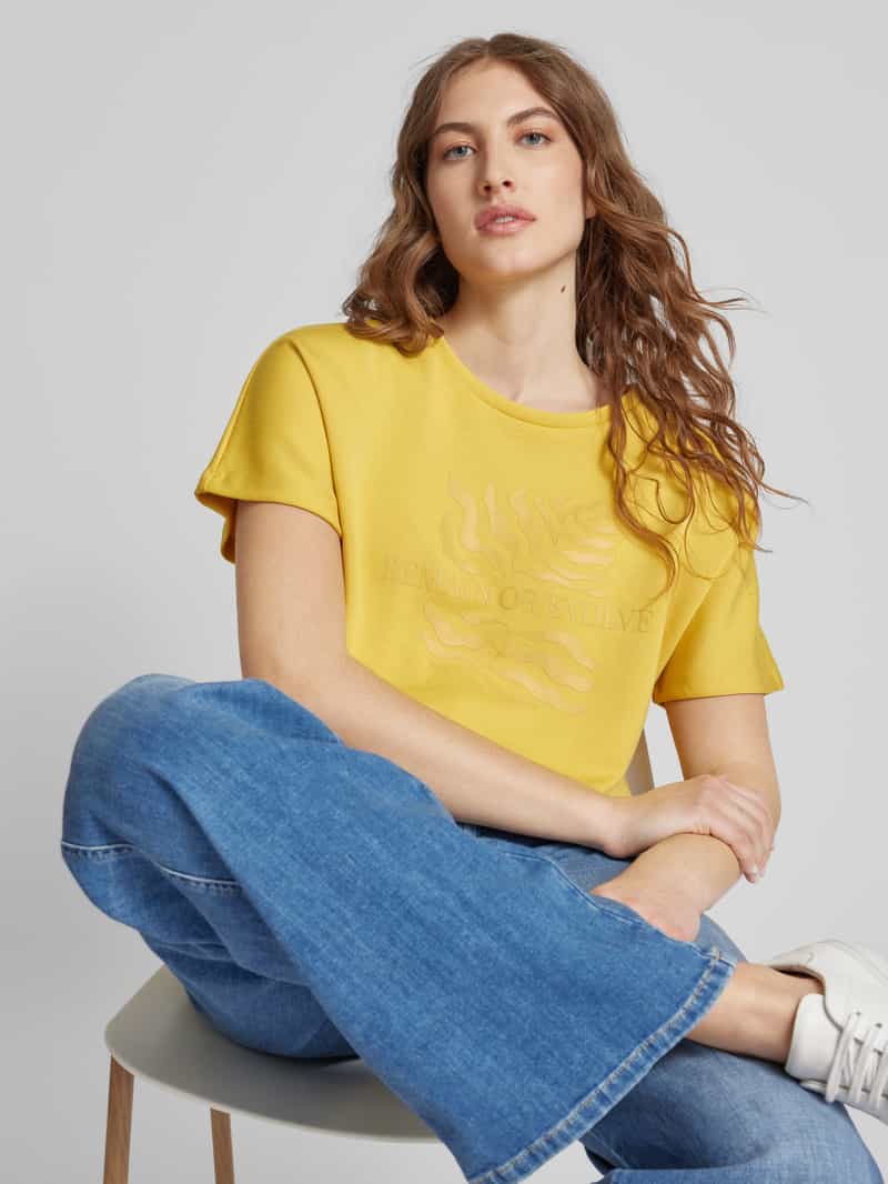 Soyaconcept T-shirt met motiefprint model 'Banu'