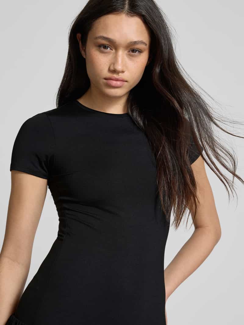 Weekday T-shirtjurk met ronde hals model 'Daisy'