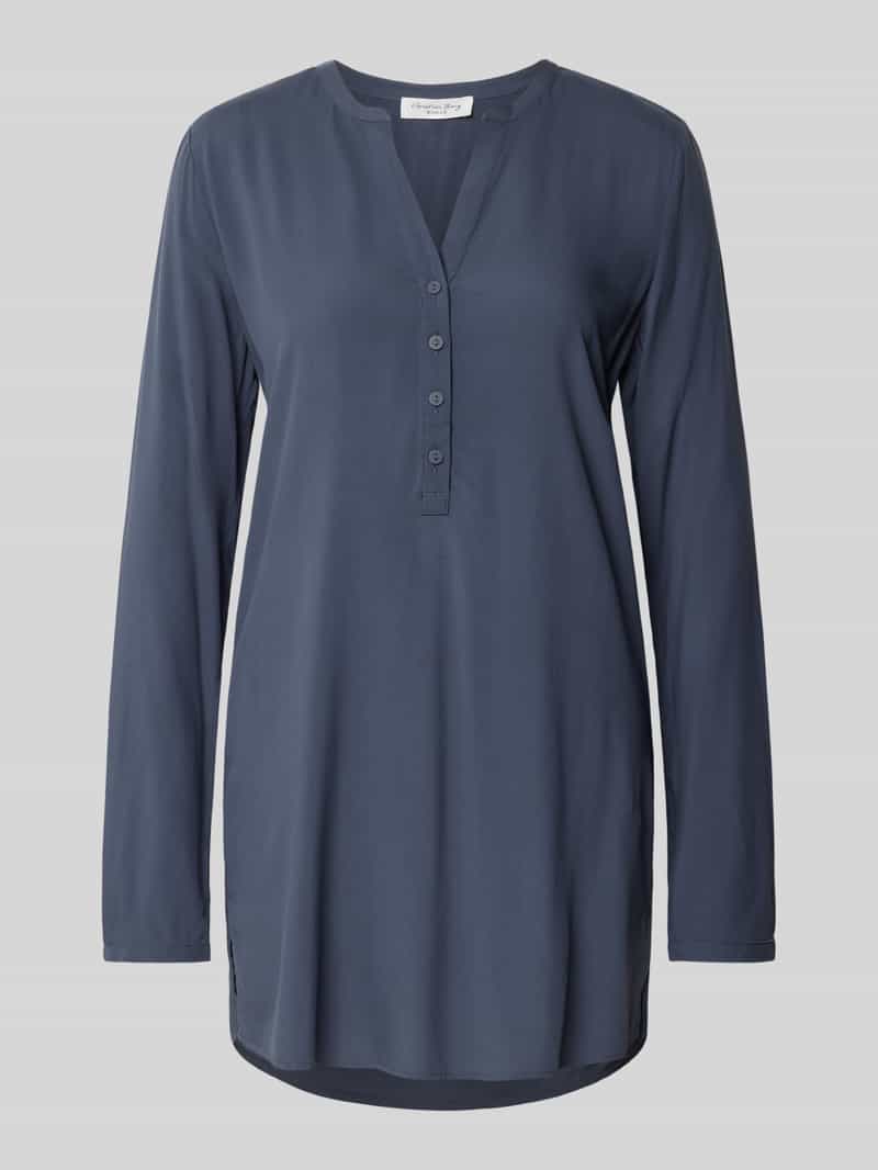 Christian Berg Woman Regular fit blouse met tuniekkraag